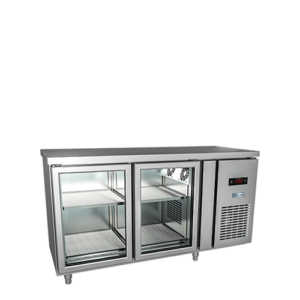 Tủ bàn mát quạt gió 2 cánh kính 1M5 600 BMQ.2MK1560