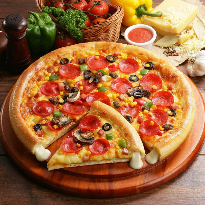 Bàn mát Pizza 1 cánh 1m2 Berjaya BS1D/PCF4/Z