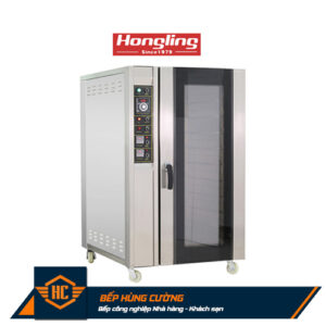 Lò nướng bánh mì đối lưu phun ẩm 10 khay Hongling RX-10D