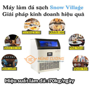 Máy làm đá viên 70 kg SnowVillage AP-70