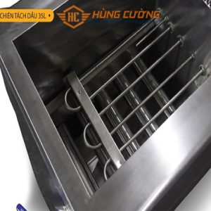 Bếp chiên tách dầu chuyên nghiệp 35 lít dùng điện