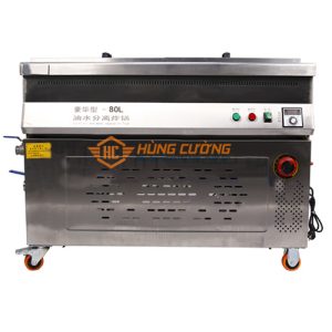 Bếp chiên tách dầu chuyên nghiệp 80 lít dùng gas