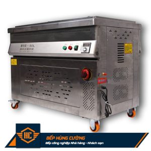 Bếp chiên tách dầu công nghiệp 80 lít dùng gas