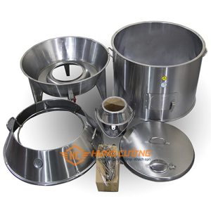 Lò quay gà vịt chuyên dụng 80 Inox