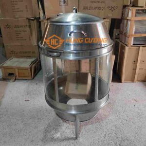 Lò quay vịt gà chuyên dụng Inox kính 90