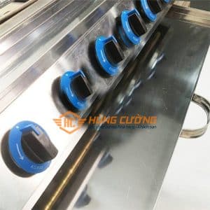 Bếp nướng hàu không khói 6 họng dùng gas F005