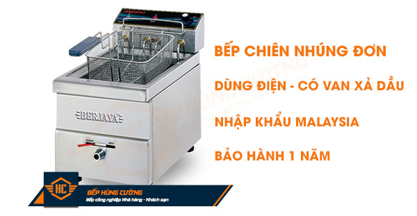 Bếp chiên nhúng điện đơn