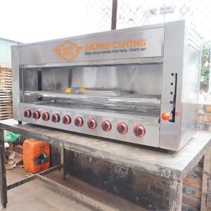 Lò nướng salamander 10 họng gas giá rẻ nhất