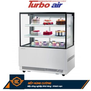 Tủ trưng bày bánh kính vuông 1m2 Turbo Air TBP1200-2