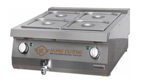 Bếp giữ nóng thức ăn đôi Ozti OBG 8070 (dùng gas)