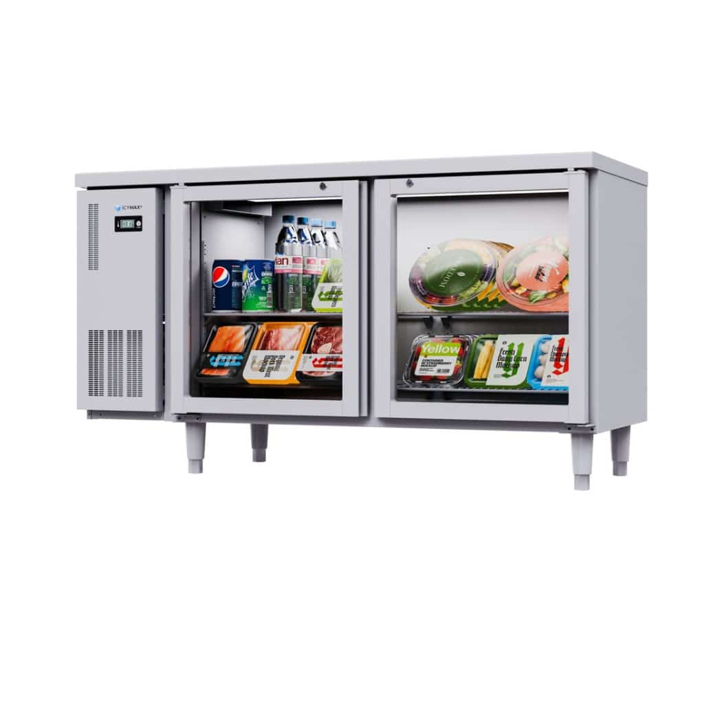 Tủ bàn mát ICYMAX 2 cánh kính ICR-2G156 (1)