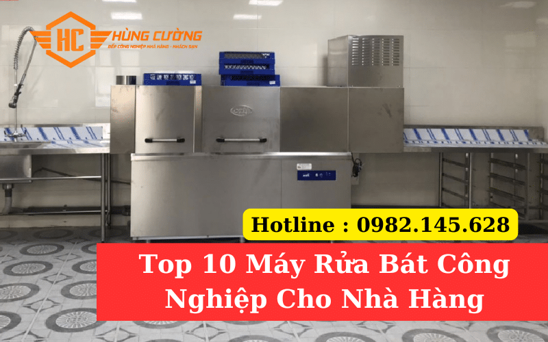 Máy Rửa Bát Công Nghiệp Cho Nhà Hàng