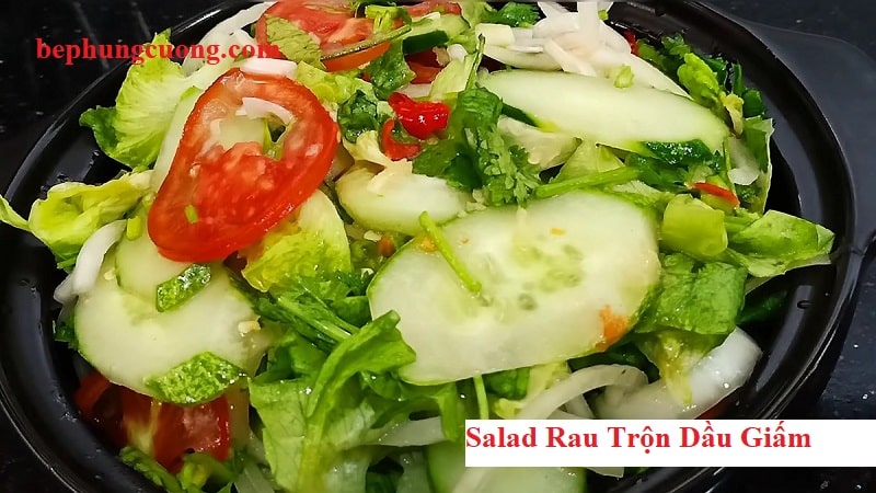 Salad Rau Trộn Dầu Giấm