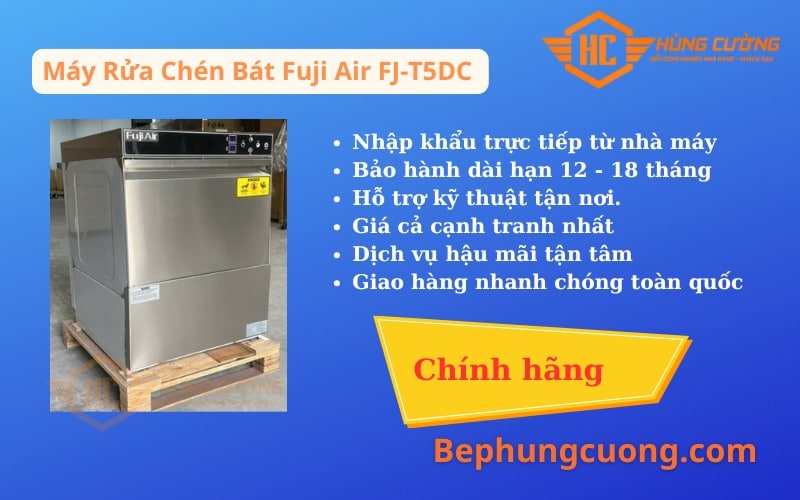 Sản phẩm Máy Rửa Chén Bát Fuji Air FJ-T5DC