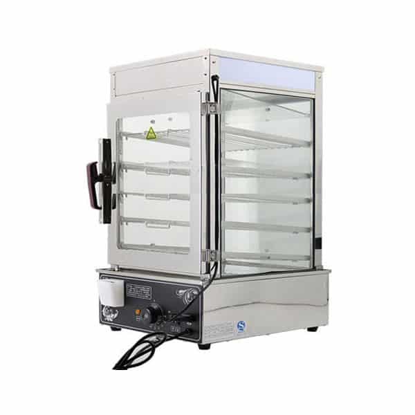 Tủ trưng bày bánh bao 5 tầng mini