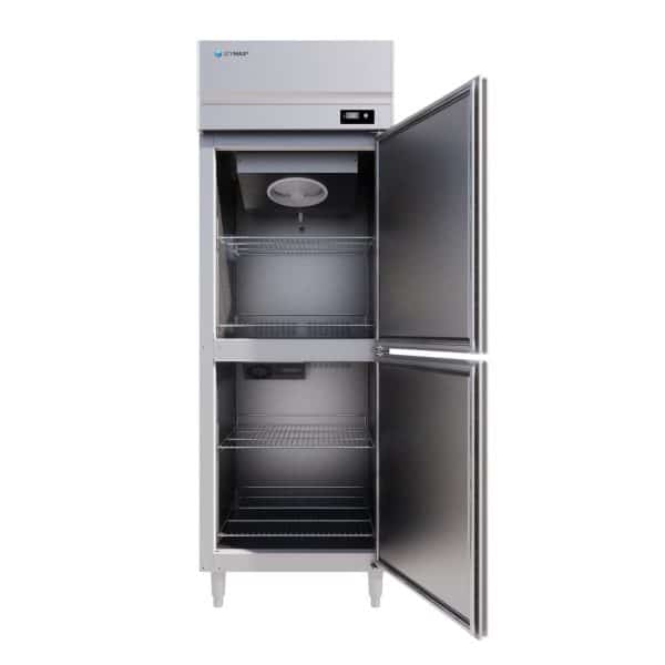 Tủ đông mát đứng Icymax 2 cánh inox 600L – IUFR‑2S078