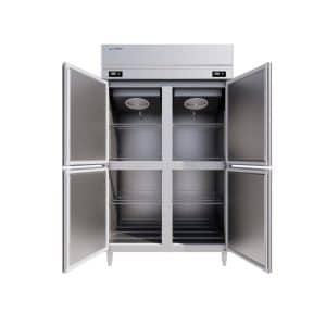 Tủ đông mát đứng Icymax 4 cánh inox 1100L